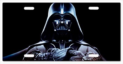 Darth Vador - Star Wars - The Father Vanity License Plate