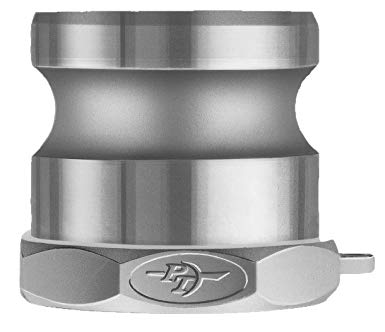 PT Coupling Basic Standard Series 20A Aluminum Cam and Groove Hose Fitting, A-Adapter, 2" Adapter x NPT Female