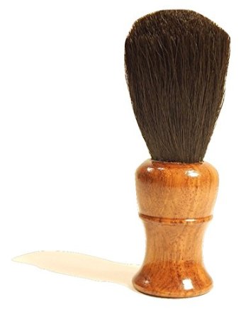 Pure Horse Hair Wet Shaving Brush • Cruelty Free • Eco-Friendly • Superior to Badger or Boar Since No Animals Were Harmed • No Dye • Great to Apply Cream for Safety, Double Edge or Straight Razor