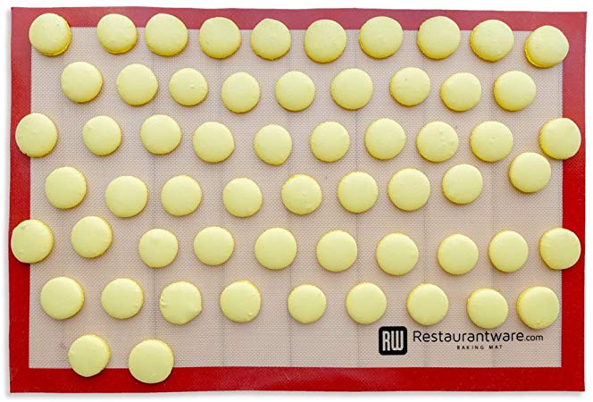 Silicone Baking Mat, Nonstick Mat, Heat Resistant Baking Mat, Cookie Mat - Full Sheet - 15.75" x 23.60" - 1ct Box - Restaurantware