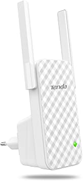 REPETIDOR WIFI Tenda A9/300Mbps 3dBi ANTENAS – 2x Compatible Con Cualquier Router 802.11b/g/n – Soporta Wix WPA/WPA2