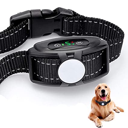 Dog Bark Collar Rechargeable, Gifts for Dogs, Anti Bark Training Collar with Beep Vibration and Adjustable Sensitivity,No Harm Shock Bark Control Collar for Small Medium Large Dogs