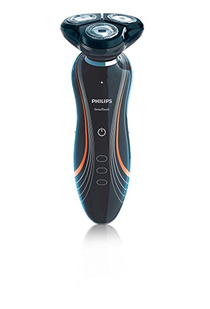 Philips RQ1160/17 Sensotouch Electric Shaver with Gyroflex 2D (1 Rotary Head System)