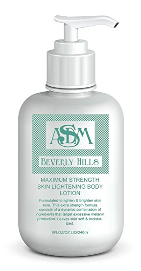 ASDM Beverly Hills Maximum Strength Skin Bleaching Body Lotion. 8oz