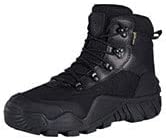 FREE SOLDIER Men's Waterproof Hiking Boots Tactical Work Boots Outdoor Lightweight Military Boots