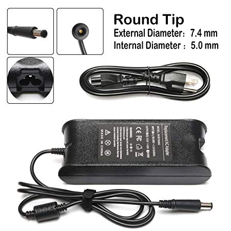 90W Laptop Charger AC Adapter for Dell Inspiron N4010 N4110 17R N7010 N7110 N5010 N5011 N5030 N5040 N5050; Dell Latitude E4300 E4310 E5400 E5410,E5500 E5510 E6400