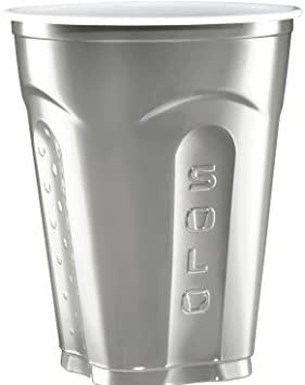 Solo Squared Cups 18 Ounce, 30 Count Silver (Color May Vary)
