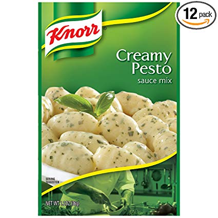 Knorr Pasta Sauce Mix Pasta Sauce Mix, Creamy Pesto 1.2 oz (Pack of 12)
