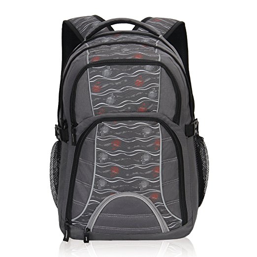 Hynes Eagle 17 inch Laptop Backpack Travel Bag College School Rucksack