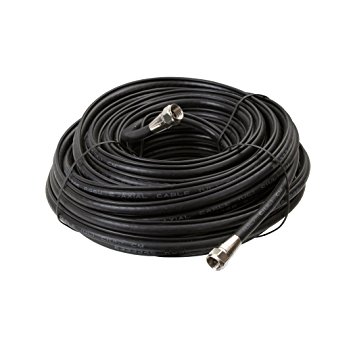 AmerTac - Zenith VG105006BGB 50-Feet RG6 Burial Grade Coaxial Cable with Ground Wire