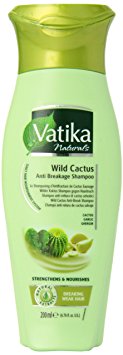 Dabur Vatika Wild Cactus Anti Breakage Shampoo, 6.76-Fluid Ounce (Pack of 2)