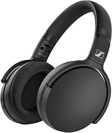 Sennheiser HD 350BT Bluetooth 5.0 Wireless Headphone - 30-Hour Battery Life, USB-C Fast Charging, Virtual Assistant Button, Foldable - Black