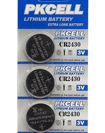 BlueDot Trading CR2430 Lithium Cell Battery 3 Count