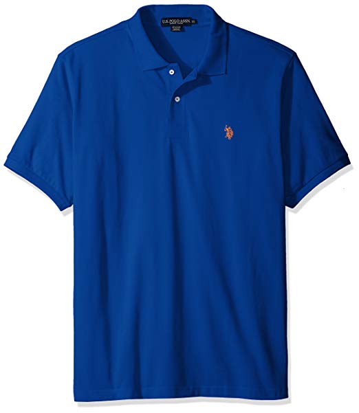 U.S. POLO ASSN. Men's Solid Polo Shirt with Small Pony