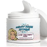 Acne Treatment - Acne pads that contain alpha beta glycolic salicylic and lactic acids Minimize pores and clears away pimples whiteheads and blackheads for face and body Stay Acnefree 60 pads