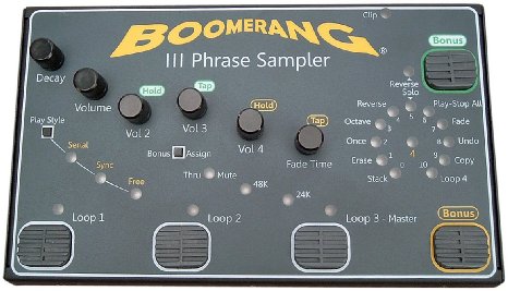 Boomerang III Phrase Sampler E-156
