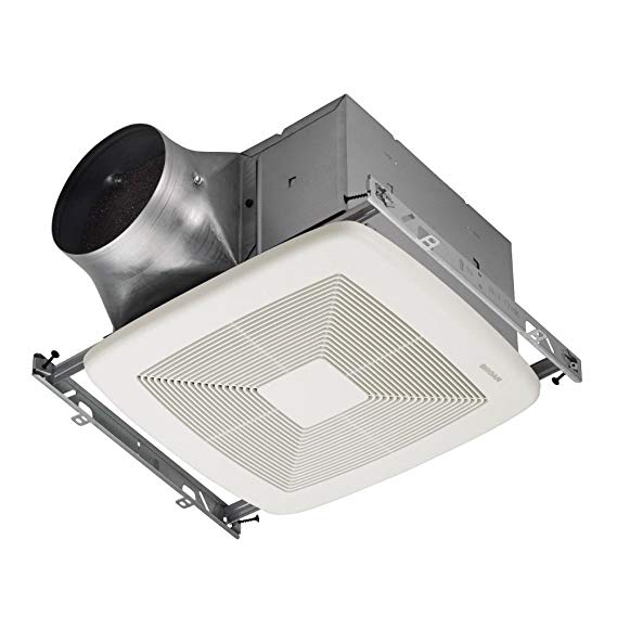 Broan ULTRA GREEN Multi-Speed Ventilation Fan, Ceiling Room-Side Installation Bathroom Exhaust Fan, ENERGY STAR Certified, &lt;0.3 Sones, 80 CFM