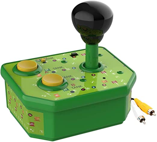 DOYO Handheld Games Console, Plug and Play Video TV Games Console Classic Mini Arcade Joystick Built-in 180 Games for Kids, Children Birthday (AV Cable) (Green)