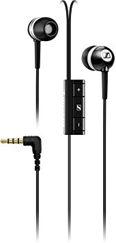 Sennheiser MM70i In-Ear Headset with Smart Remote and Mic for Apple Devices - Black