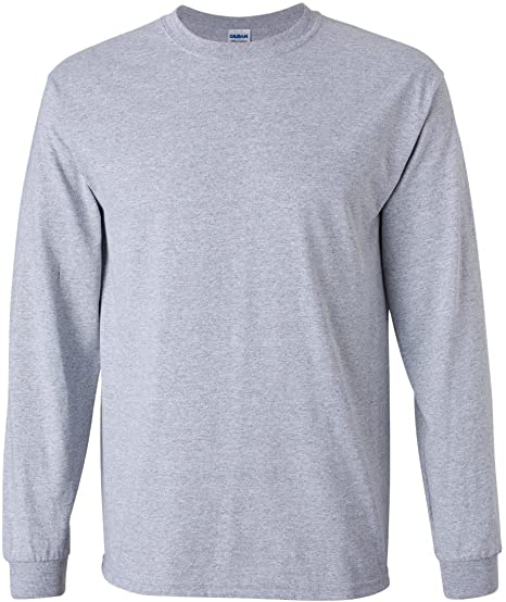 Gildan Men's G240 Ultra Cotton Long Sleeve T-Shirt