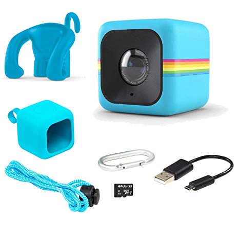 Polaroid Cube Act II – HD 1080p Mountable Weather-Resistant Lifestyle Action Video Camera & 6MP Still Camera w/ Image Stabilization, Sound Recording, Low Light Capability & Other Updated Features