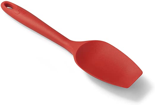 Zeal Silicone Non-Scratch Spatula Spoon Red (10”/26cm)