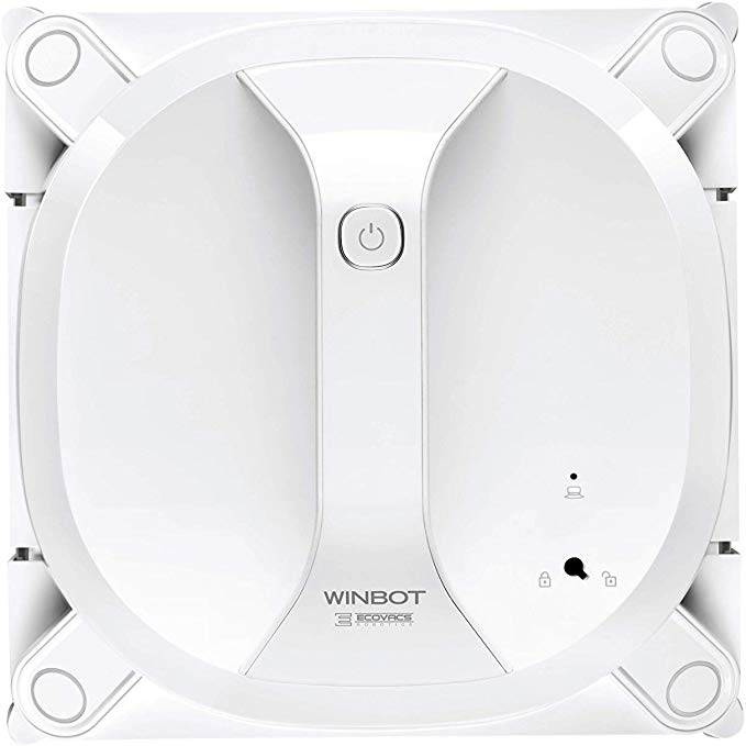 ECOVACS WINBOT X Automatic Window Cleaning Robot, Glass Cleaner Tool and Robotic Washer