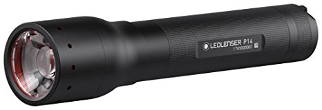 Ledlenser P14 Professional LED Torch (Black) - Gift Box, 500901