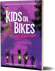 Renegade Game Studio: Kids on Bikes Core Rulebook 2nd Edition - RPG Softcover Book, Live & Let Ride, Tabletop Roleplaying Game, Aged 13 , 2-6 Players