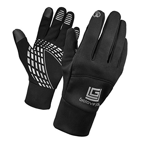 Cycling Gloves - Homeme Touchscreen Running Gloves Outdoor Waterproof Bike Gloves