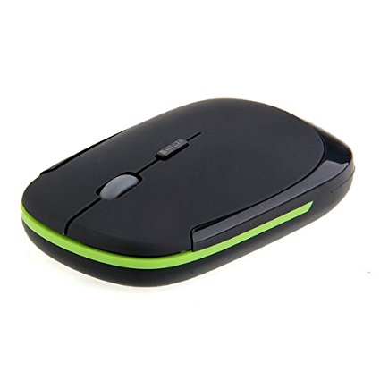 Ultra Thin 2.4GHz USB Wireless Optical Mouse Mice Receiver for PC Laptop