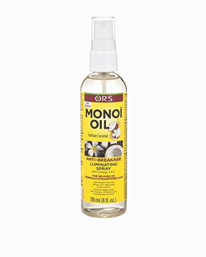 Organic Root Stimulator Monoi Oil Anti-Breakage Luminating Spray, 4 Ounce