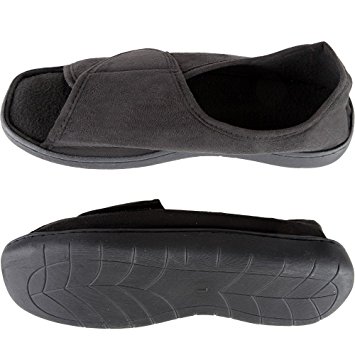 Home-X Memory Foam Open Toe Unisex Slippers