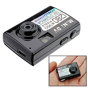 5mp Hd Smallest Mini Dv Spy Hidden Digital Camera Recorder Camcorder Webcam DVR (New Black)