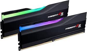 64GB G.Skill DDR5 Trident Z5 RGB 6400MHz CL32 1.40V Dual Channel Kit 2X 32GB Black