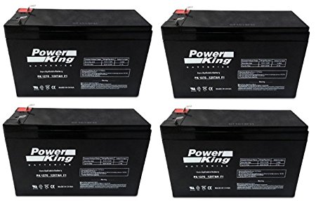 APC Smart-UPS 1500 RM 2U Battery Replacement Batteries - Kit of 4