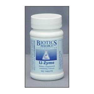Biotics Research Li-Zyme 100 Tablets
