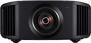 JVC DLA-NZ8 D-ILA Home Theater Projector, 2500 Lumen, Native 4K with 8K e-ShiftX Technology, Frame Adapt HDR, 2-HDMI Inputs, Supports 8K-60P/4K-120P, Ideal for Gaming, HDR10 , 65 mm All-Glass Lens, 80