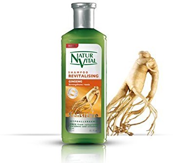 Hair Shampoo Ginseng - Revitalizing - 300 Ml / Natural & Organic