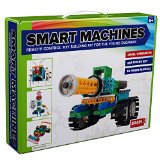 4-in-1 Robot Kit for Kids and Adults - Make and Control Your Own RC Robots Building Blocks No Soldering Required Educational Wireless Remote Control Toy Building Set - Model SM1702 - Tank Race Car Six-Legged Bug and Knight on a Horse Medium to Hard Difficulty