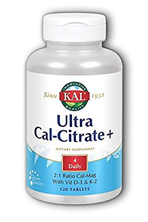 Ultra Cal Citrate   with K2 Kal 120 Tabs