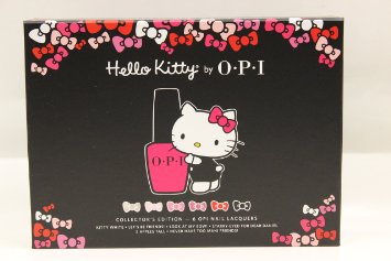 OPI Hello Kitty Collector's Edition, 6 Nail lacquer, . 5 fl. oz