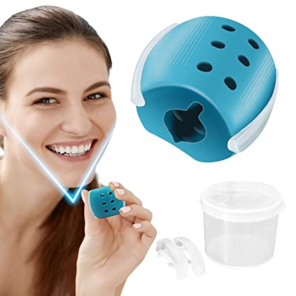 Jaw Exerciser, Facial Tools Double Chin Reducer for Jaw Workout Muscle Mouth Trainer for Men and Women