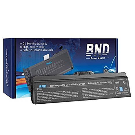 BND Laptop Battery [with Samsung Cells] for Dell Inspiron 1525 1526 1545 1546 PP29L PP41L Series Vostro 500, fits P/N X284G / M911 / M911G / GW240 / RN873 / GP952 / RU586 / C601H / 312-0844