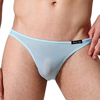 Napoo Men Underwear, See Through Boxer Briefs Hot Shorts Men's G-String