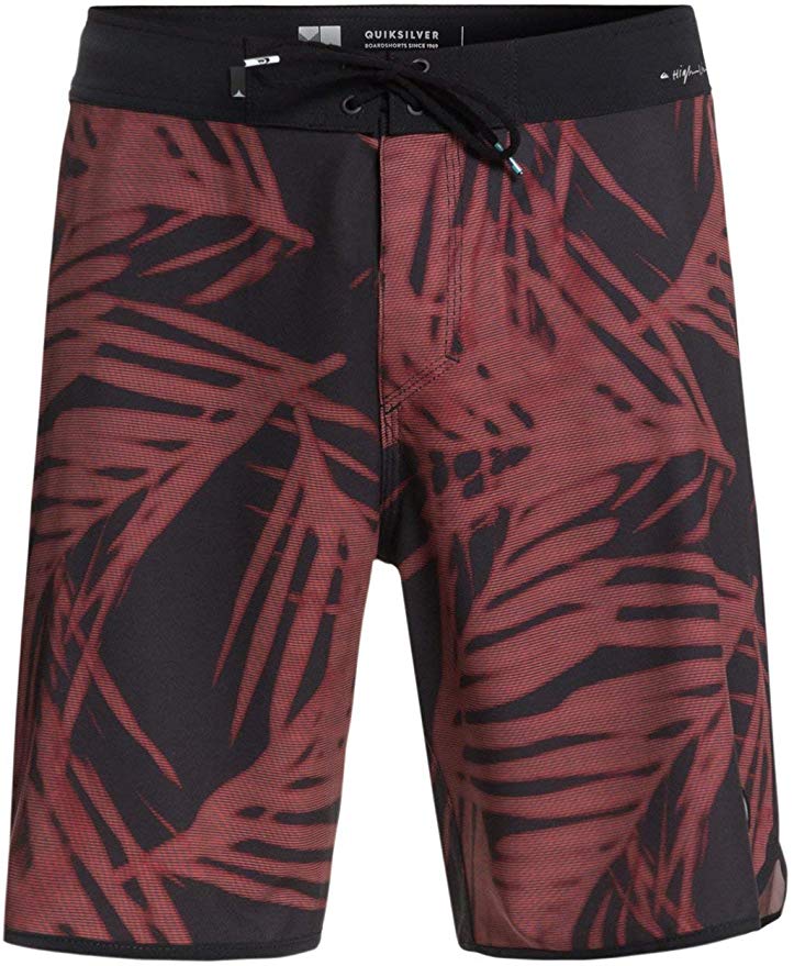 Quiksilver Men's Highline Pixel Palms 19 Boardshort Swim Trunk