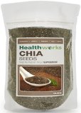 HealthWorks Pesticide and Chemical Free Chia Seeds 6LB