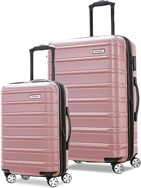 Samsonite Unisex-Adult Samsonite Omni 2 Hardside Dual-Spinner 2pc Set (CO/MD) Luggage- Luggage Set