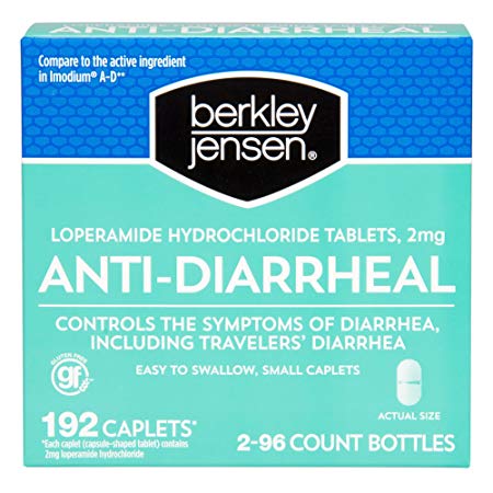 Berkley Jensen Anti-Diarrheal, 192 Caplets