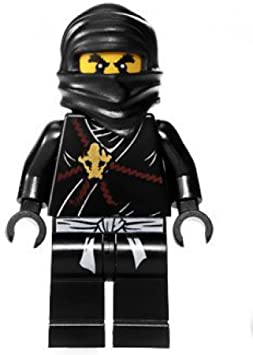 Lego Cole Ninjago Minifigure - Black